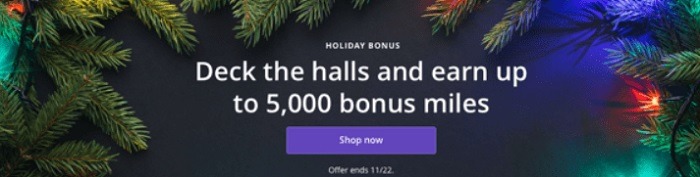 Earn 500 Up to 3,500 Bonus Miles