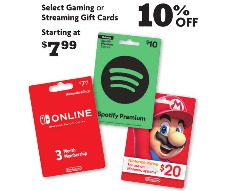 Family Dollar Promotions: Save 10% On Select Gift Card Purchase