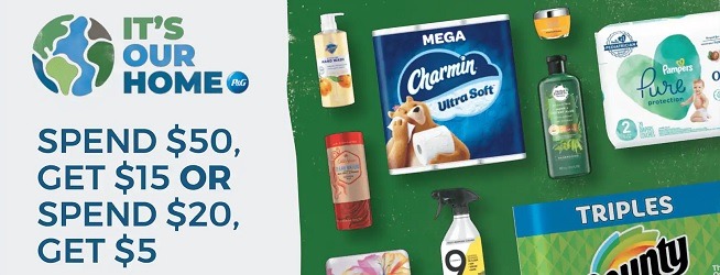 P&G products for Giant Homegating promotion - Cookwith5Kids