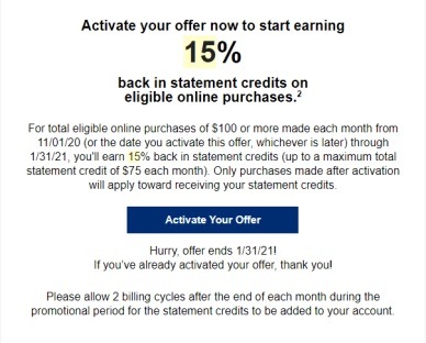 Citi Sears Cardholders: Earn 20% Back at Gas Stations, Grocery Stores
