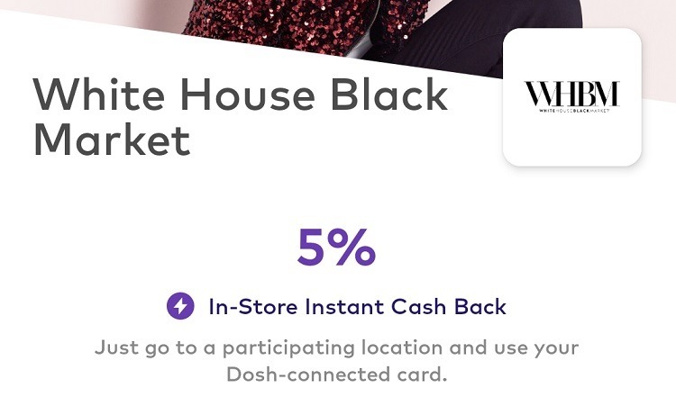 Earn 5% Cash Back at White House Black Market