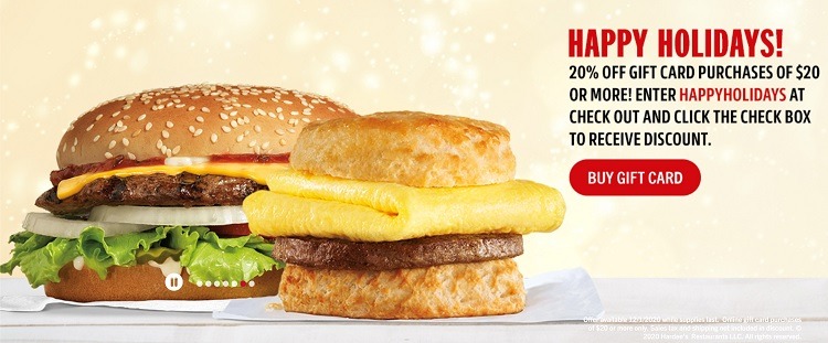 Hardee Gift Card