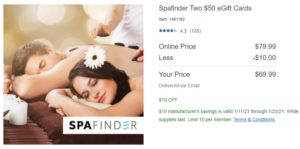spafinder gift card deals spafinder gift card deals