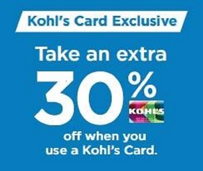 Khol's Card Exclusive