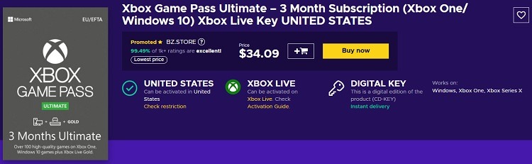 Xbox Game Promotions