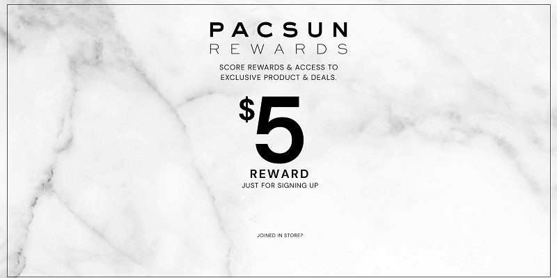 pacsun rewards