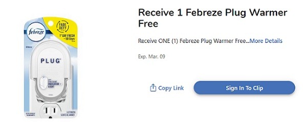 Free Febreze