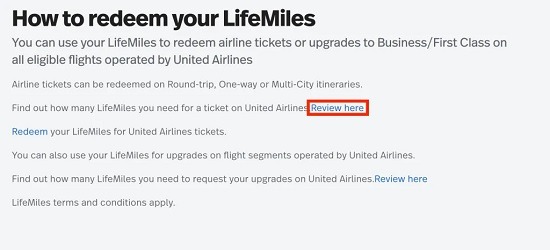 lifemiles