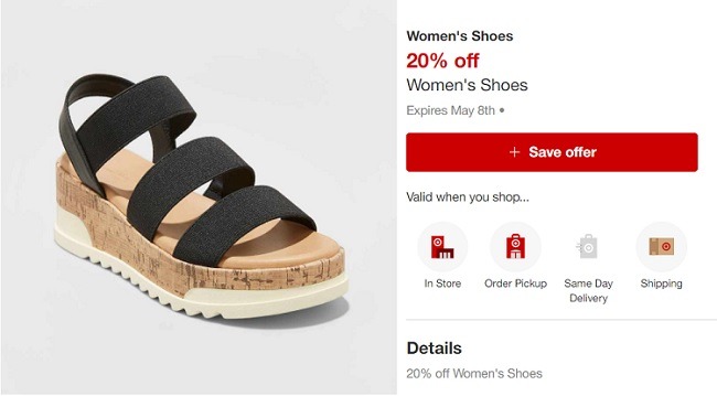 Target shoes