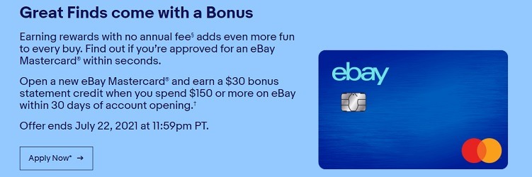 What Credit Score For Ebay Mastercard eBay Mastercard: Earn $30 Statement Credit Bonus + Up to 5X Points Back