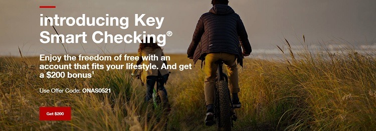 KeyBank 200 Checking Account Bonus