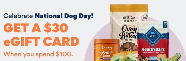 Chewy Promotions: Get $20 Promo Credit w/ $100 Chewy eGift Card ...