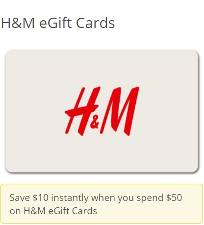 h&m egift