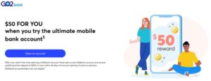 GO2bank Mobile Bank Promotions: $50 Welcome Bonus & Give $50, Get $50