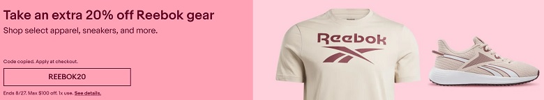 ebay reebok coupon