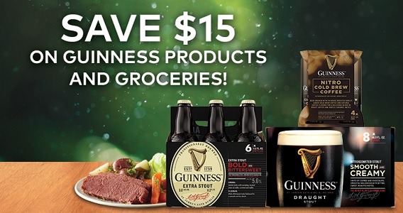 Guinness Promotions Get 15 Rebate W 15 01 In Groceries Guinness 