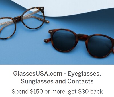 amex offer GlassesUSA