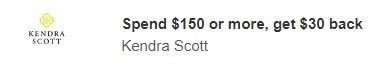 amex offer kendra scott