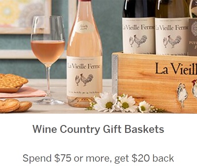 Amex Offer Wine Country Gift Baskets