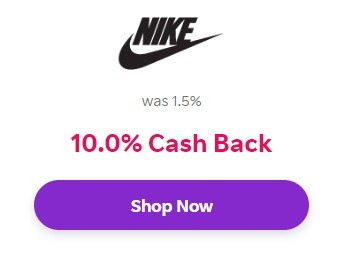 Nike cashback best sale