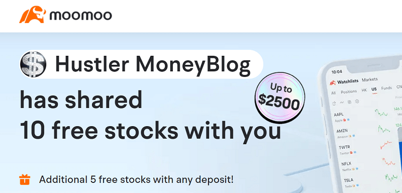 Moomoo Promotions: Get Up To 15 Free Stocks! (Up to $2000)