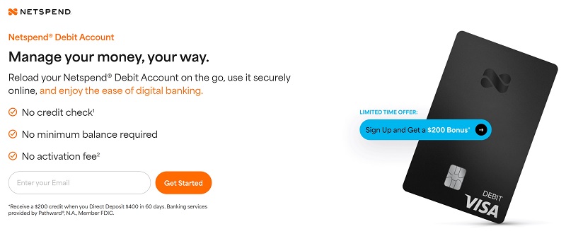 Netspend Checking Bonus
