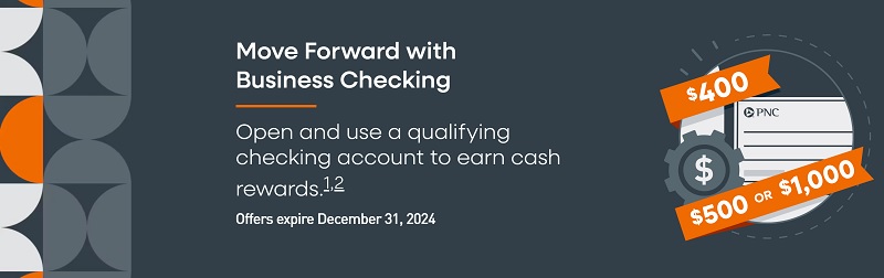 PNC Bank Business Checking Bonus