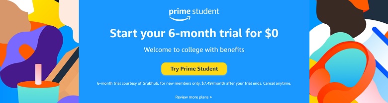 Prime Offers New Discount Plan for College Students