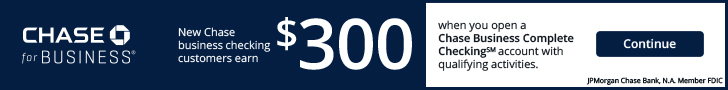 Chase Business Checking Bonus
