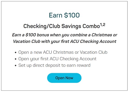 Ashland Credit Union Checking Bonus