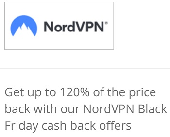 topcashback nordvpn