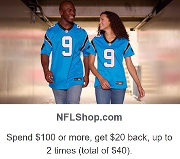 amex offer nflshop