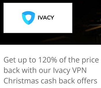 topcashback ivacy vpn