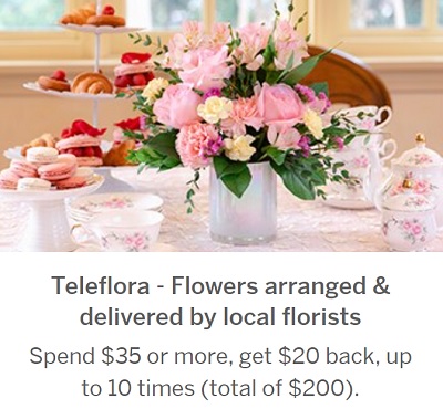 amex offer teleflora