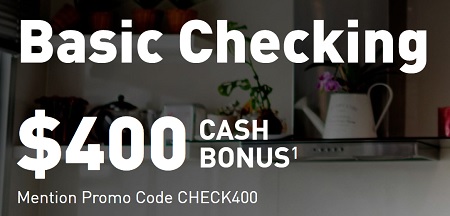 elements financial checking bonus