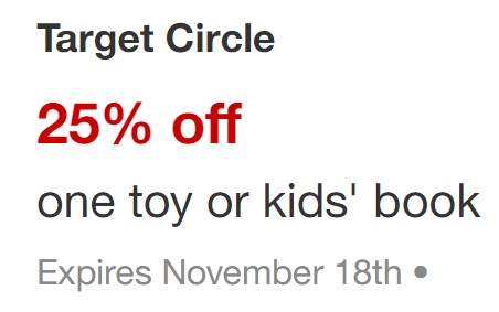 target circle coupon