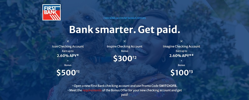 First Bank Checking Bonus