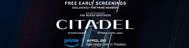 Amazon Prime Premiere: Free Movie Ticket to Citadel