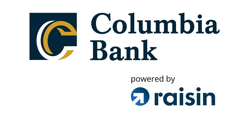 Columbia Bank High Yield Savings Raisin