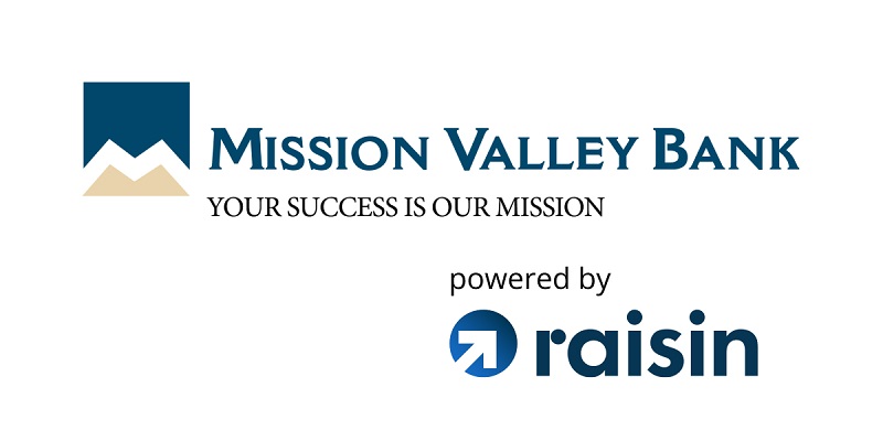 Mission Valley Bank CD Rates Raisin