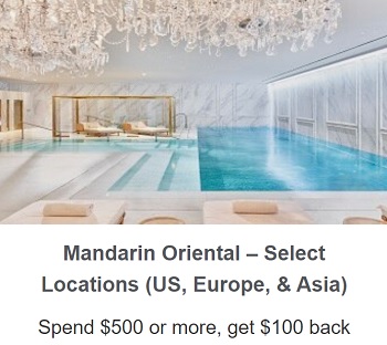 amex offer Mandarin Oriental