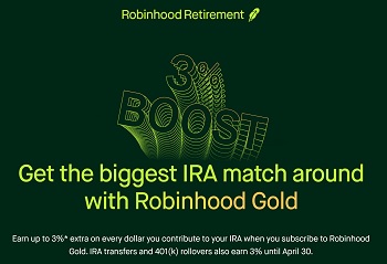 Robinhood IRA Bonus