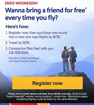 Southwest Airlines Promo