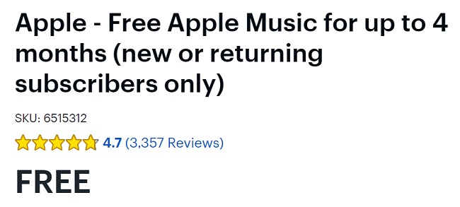 Best Buy Apple Music