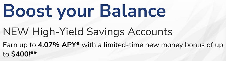 Waterfront Credit Union Savings Bonus