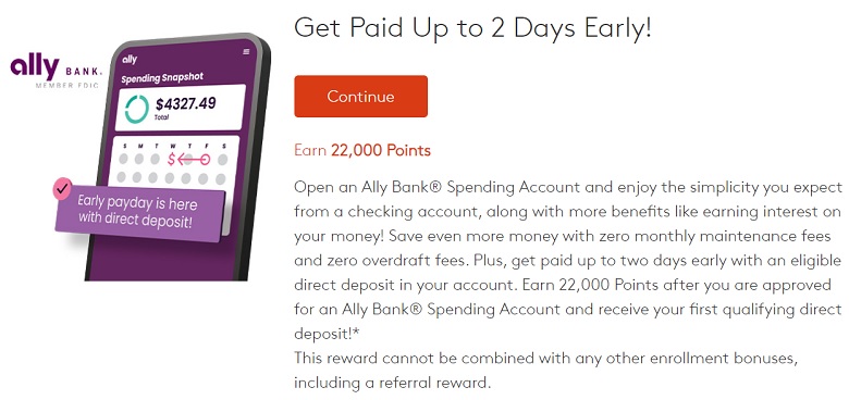 mypoints ally bank