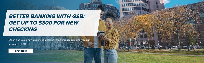 Guilford Savings Bank Checking Bonus