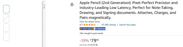 amazon apple pencil