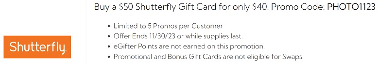 egifter shutterfly
