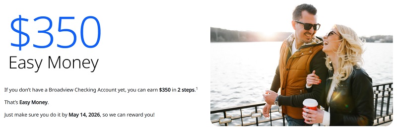 Broadview Federal Credit Union Checking Bonus